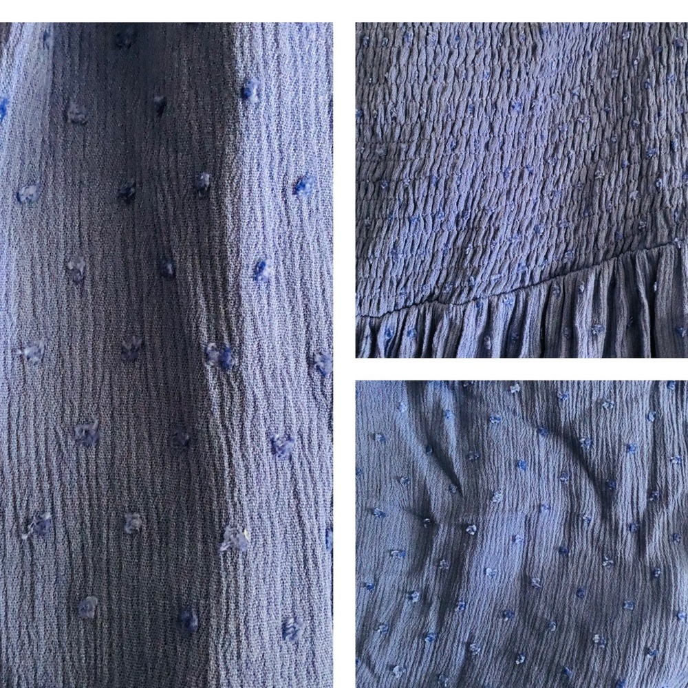 Fanco purple mini ruffles dress - Picture 8 of 9